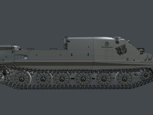 btr-50 3D Модель