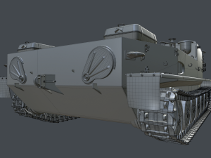 btr-50 3D Модель