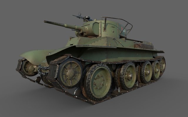 bt-5 comander 3D 模型 .c4d .max .obj .3ds .fbx .stl .blend 