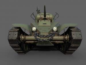 bt-5 comander 3D 模型