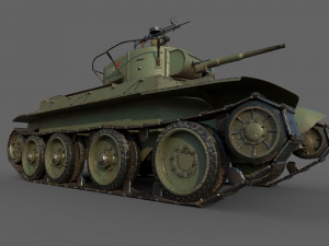 bt-5 comander 3D 模型