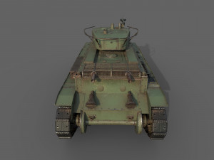 bt-5 comander 3D 模型