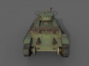 comandante bt-5 Modello 3D