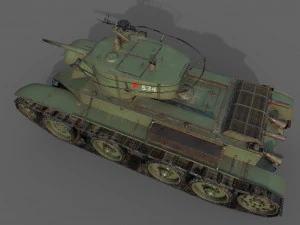 comandante bt-5 Modello 3D