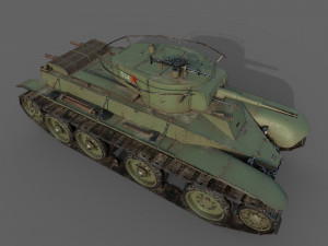 bt-5 comander 3D 模型