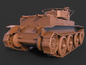 comandante bt-5 Modello 3D