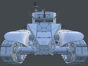 bt-5 comander 3D 模型