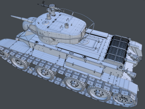 bt-5 comander 3D 模型