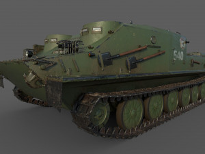 btr-50pk 3D 모델