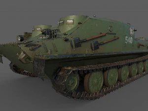 btr-50pk 3D 모델