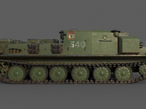 btr-50pk 3D Model