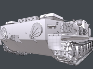 btr-50pk 3D Model