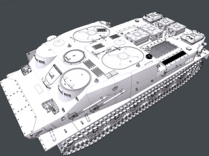 btr-50pk 3D Model