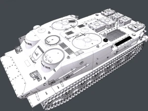 btr-50pk 3D Model