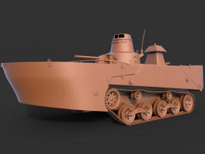 2형 카미 팬톤 클린 3D 모델