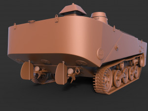 type 2 ka-mi pantons clean 3D Model
