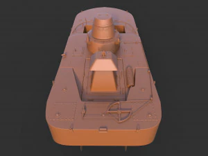 type 2 ka-mi pantons clean 3D Model