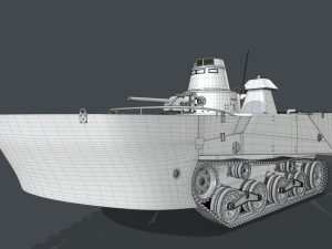 type 2 ka-mi pantons clean 3D Model