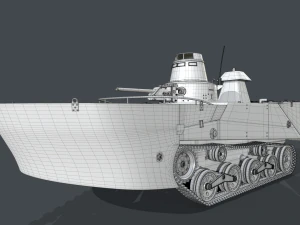 type 2 ka-mi pantons clean 3D Model