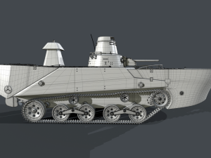 type 2 ka-mi pantons clean 3D Model