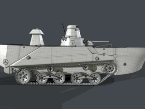 type 2 ka-mi pantons clean 3D Model