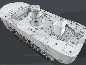 type 2 ka-mi pantons clean 3D Model