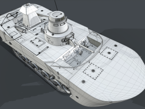 type 2 ka-mi pantons clean 3D Model