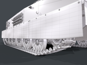 soviet tank pt 76 3D Model