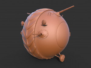ball tank clean 3D Model