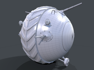ball tank clean 3D 模型