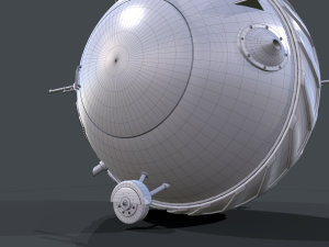 ball tank clean 3D 模型