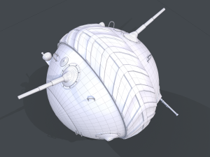 ball tank clean 3D 模型
