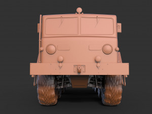 maz 537 kung clean 3D Model