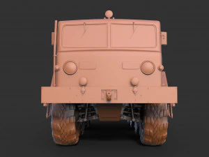 maz 537 kung clean 3D Model