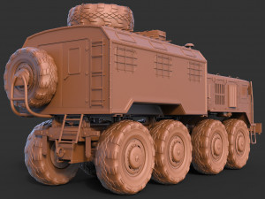 maz 537 kung clean 3D Model