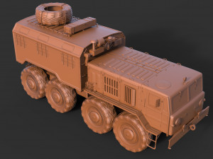 maz 537 kung clean 3D Model