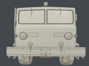 maz 537 kung clean 3D Model