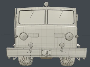 maz 537 kung clean 3D Model