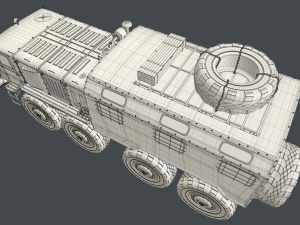 maz 537 kung clean 3D Model