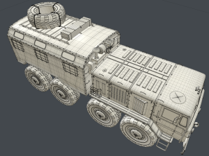 maz 537 kung clean 3D Model