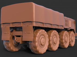 maz 535 clean Model 3D