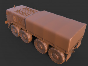 maz 535 clean Model 3D
