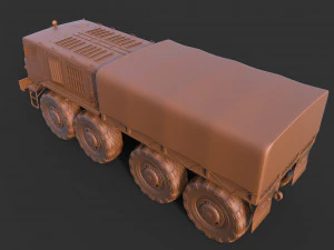 maz 535 clean 3D Model