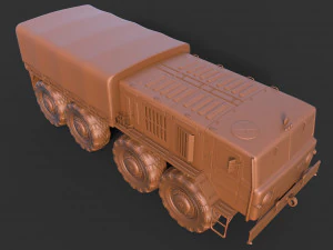 maz 535 clean 3D Model