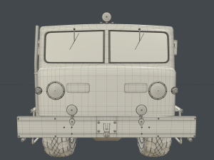 maz 535 clean Model 3D