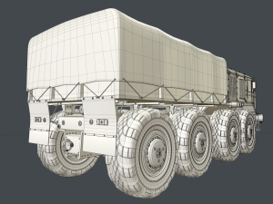 maz 535 clean Model 3D