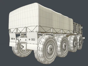 maz 535 clean 3D Model
