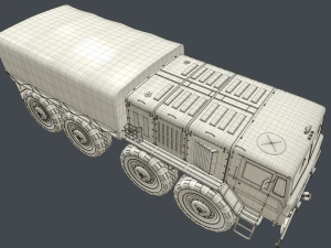 maz 535 clean 3D Model