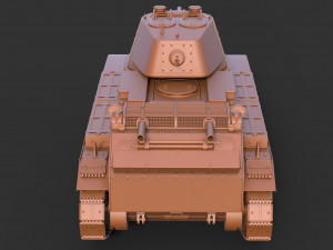 soviet tank bt-7 3D Модель