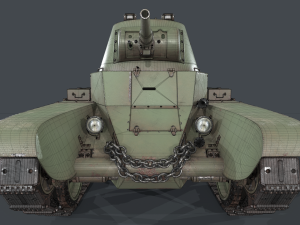 soviet tank bt-7 3D Модель
